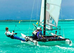 catamaran sailing